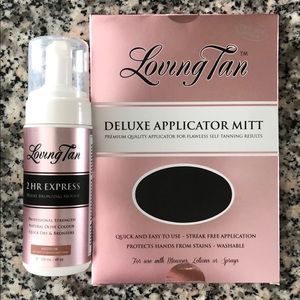 Loving Tan 2 hr Express Mousse + Applicator Mitt